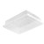 Fridge Food Box Transparent Rectangular Versatile Food Storage Container with Lid for Home