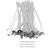 50PCS Candle Wicks Pre Waxed Wicks Candle Making Kit Cotton Pre-Waxed Candle Wicks for Candle Making DIY 4 Inch Long Lasting