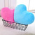 Plush Pillow Heart Shape Cushion Fluffy Throw Pillows  Color Back Cushions Valentine's Day Gift