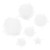 2 Sets White Silicone Stretch Lid Food Packaging Sealing Bowl Pot Reusable Cover Kitchen Tool