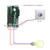433Mhz DC 12V Universal RF Remote Control Switch Relay Receiver Module Mini 1CH Wireless Control Switch + 5PCS RF 433 Mhz Transmitter Remote Controls For Household Appliances Electronic Lock Control 1527 Chip