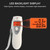 Breathalyzer Portable Breathalyzer Digital Breath Alcohol Tester Touchless with Red Backlight Audible Alert Automatic Shutdown for Personal Professional Use