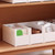 Plastic Open Front Organizer Bin Drawer Design Multifunctional Stackable Storage Bins Kitchen Storage Box