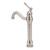 Brushed Sink Faucet Copper Retro Industrial Mixer Tap Bathroom Basin Faucet Single Handle for Above Counter Basin