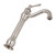 Brushed Sink Faucet Copper Retro Industrial Mixer Tap Bathroom Basin Faucet Single Handle for Above Counter Basin