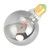 G95 Dimmable LED Filament Lamp E27 Vintage Bulb Decorative Light 4W  Warm Light Electroplating Gray