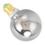 G95 Dimmable LED Filament Lamp E27 Vintage Bulb Decorative Light 4W  Warm Light Electroplating Gray