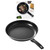 Round Frying Pan Portable Handle Nonstick Coating Flat Bottomed Fry Pan for Gas Stove Induction Cooker 20cm / 7.9in