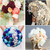 2PCS Foam Bouquet Holder Floral Plastic Handle DIY Bridal Floral Base