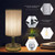 A C 220－240V Bedside Table Lamp Desk Light Nightstand Lamp Dual USB and Dual Socket Sensitive Touching Control/ 3 Levels Dimmable Brightness Adjustable for Bedroom Dorm Living Room