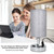 A C 220－240V Bedside Table Lamp Desk Light Nightstand Lamp Dual USB and Dual Socket Sensitive Touching Control/ 3 Levels Dimmable Brightness Adjustable for Bedroom Dorm Living Room