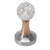 Crystal Ball Coffee Flat Tamper Stainless Steel Base Powder Hammer for Coffee Accessories Gold 58mm