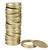 Stainless Steel SplitType Mini Glass Jar Lids Container Sealing Cover for Spice Honey Storage(20Pcs 86mm Gold Circular Ring+Cover Plate )