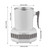 Aluminum Beverage Cooler and Mug Warmer with Handle for Desk 15oz Portable Electric Bottle Can Cooler Warmer for Coffee Beer Wine Juice Milk One Click Operation Quick Cooling Warming Cup