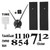 Frameless DIY Wall Clock Modern Mirror Wall Sticker for Home Living Room Bedroom DecorBlack