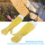 Beekeeping Protective Gloves with Long Mesh Sleeve Beginners Beekeepers Working Tool XL
