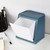Wall mounted Destop Trashbin Garbage Can Home Office Washbasin Kitchen Dresser (Blue)