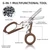 Trauma Shear Multi functional Pliers Tool Outdoor Camping Tools Emergency Shears Ruler Band Cutter Glass Breaker Folding Scissors Non-slip Grip