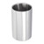 Wine Bucket Slim Straight Shape Silver Double Stainless Steel Contemporary Style Wine Bottle Cooler Chiller for Bar