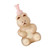 Foam Pump Bottle Cute Bear Shape Large Capacity Foaming Soap Dispenser Bottle for Facial Wash Body Wash Hand Soap Milk Tea Color