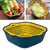 Vegetable Washing Basket Fruit Drying Basket 2 in 1 Multifunctional Large Capacity Easy to Clean Washing Bowl and Strainer for Kitchen