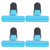10Pcs Food Clip ABS Chip Bag Clip Good Sealing and Multifunction Non Slip Clip for Kitchen BlueLarge