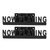2PCS Now Playing Vinyl Record Stand Wall Mount Acrylic Album Record Holder Floating Book Shelves for Album Covers Display Home Decoration Black