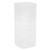 400ml Water Cup Square Heat Resistant Glass Mug Beverage Milk Breakfast Cup Drinkware(Crown Pattern )