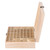 68 Holes Essential Oil Box Wooden Display Hand Made Upright Storage AntiSunlight Essential Oil Stand for Home BeautyCenter