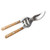 Garden Scissors Portable Comfortable Grip Tree Pruning Shears Wooden Handle Sharp Blade Pruning Shear