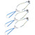 3PCS Car Emergency Snow Chain Universal Anti Slip Wheel Tire Chain for Ice Muddy Sand Road