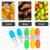 4PCS Barbecue Corn Needle Grilling Stainless Steel Corn Cob Holders Reusable BBQ Sweetcorn Holders Corn Holder