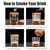 Smoker Kit with Cleaning Brush Chimney Drink Smoker for Wine Cocktails Whiskey Drink Smoker Accessories for Father Gift