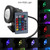 5W RGB Outdoor Waterproof LED Swimming Pool Light Garden Lamp with Remote Controller (Black) 110‑240V