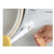 Retractable Wall Mounted Basin Rack for Bathroom Kitchen Storage Adhesive Patch No Punching Wall Pot Lid Holder Yellow