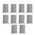1 Inch Cable Routing Kit for Starlink Silicone Wall Hole Feed Through Cable Bushings Gray