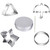 6Pcs/Set 2021 TV Stainless Steel Buckle Candy Biscuit Cutters Mold for Cake Chocolate DIY Baking Tools