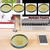 6Pcs/Set 2021 TV Stainless Steel Buckle Candy Biscuit Cutters Mold for Cake Chocolate DIY Baking Tools