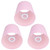 3PCS E14 Lampshade Fabric Ceiling Lamp Shade Exquisite Pink Wall Lamp Shade for Bedroom