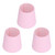 3PCS E14 Lampshade Fabric Ceiling Lamp Shade Exquisite Pink Wall Lamp Shade for Bedroom