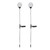 Solar Garden Lights Outdoor LED Globe Lamp Color Changing IP65 Waterproof for Pathway Lawn Courtyard Balcony