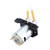 Adjustable DC12V Dosing Pump Peristaltic Head Aquarium Lab Analytical Liquid