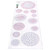 DIY Wall Sticker PVC Innovative Hydrangea Pattern Decals for Living Room Study Room Office