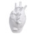 Heart Shape Vase Resin Flower Arrangement Vase Ornament Home Decoration