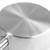 Stainless Steel Saucepan with Handle Multipurpose Nonstick Handheld Sauce Pan Cooking Pot for Induction Cooker Gas Cooker