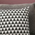Home Pillow Case Sofa Cushion Accessories Linen Nordic Style Daily Use Home Textiles Black Triangle 45x45