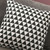 Home Pillow Case Sofa Cushion Accessories Linen Nordic Style Daily Use Home Textiles Black Triangle 45x45