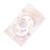 30PCS Floral Sticker Watercolor Aesthetic Adhesive Flower PET Decorative Sticker for Scrapbook Journal Notebook Gifts Pink