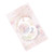 30PCS Floral Sticker Watercolor Aesthetic Adhesive Flower PET Decorative Sticker for Scrapbook Journal Notebook Gifts Pink