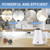 Handheld Steam Cleaner 1000W Powerful 3.5 Bar High Temperature Pressurized Cleaner with Safety Lock and 7 Accessories Kit Multi-Surface Chemical-Free Handheld Steamer for Kitchen Furniture Window Bathroom Car Detailing